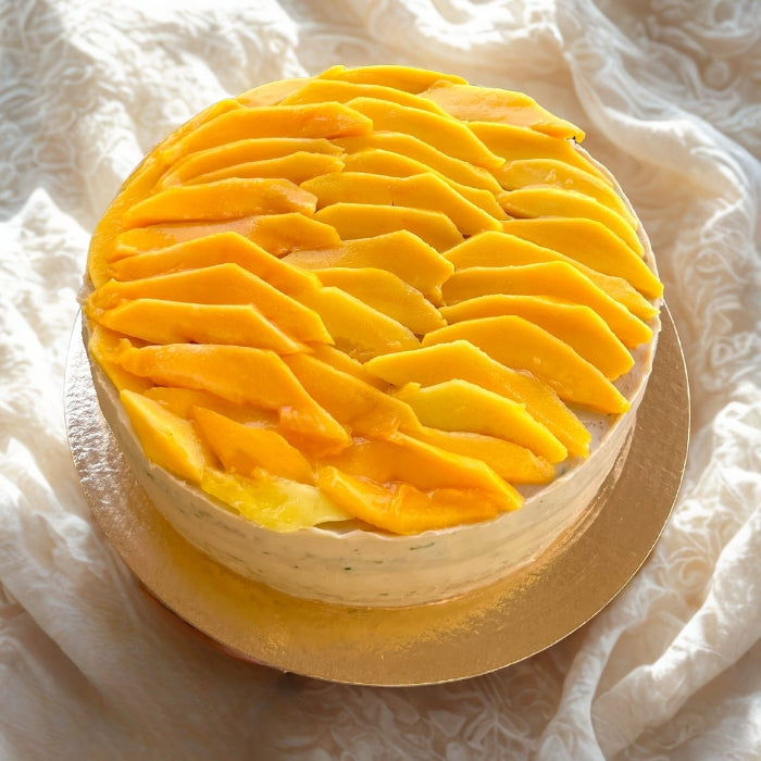 Mango Mix Berry Lemon Celebration Cake