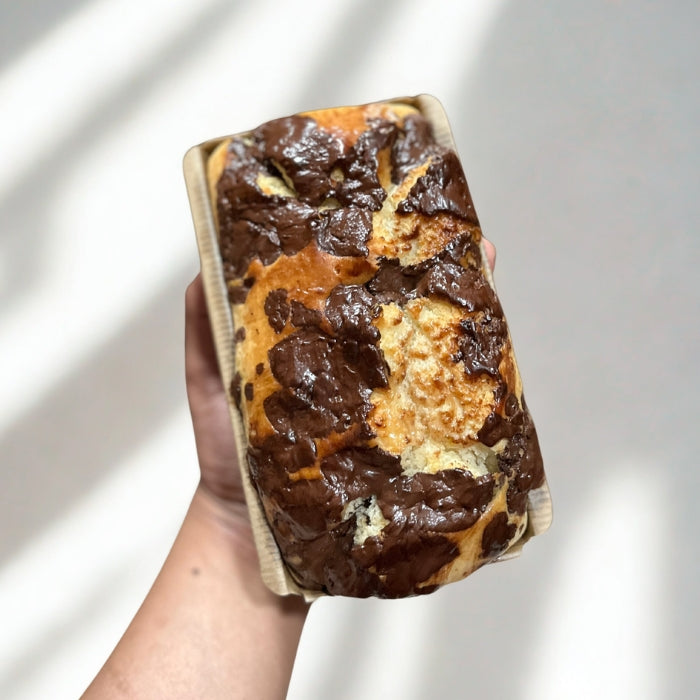 Vanilla Cocoa Marble Teacake