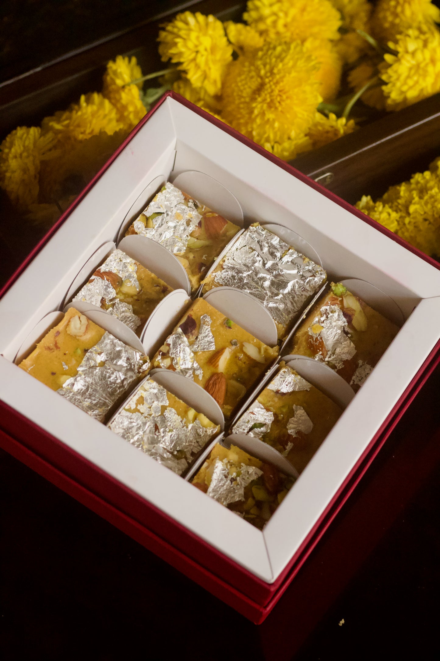 Pista Badaam Besan Barfi