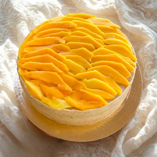 Mango Mix Berry Lemon Celebration Cake