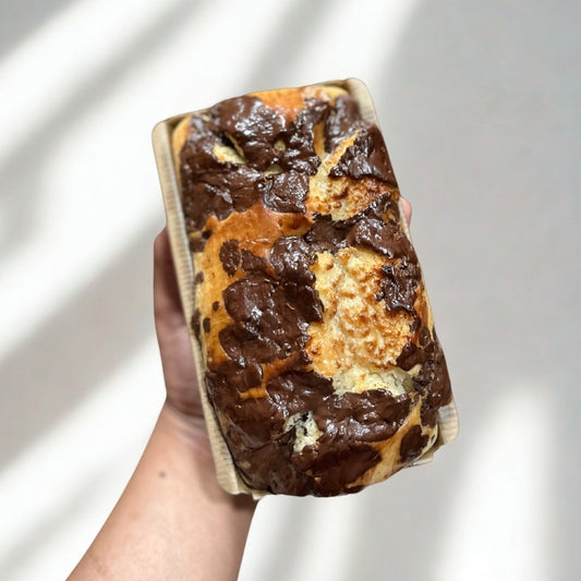 Vanilla Cocoa Marble Teacake