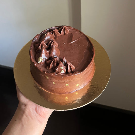 Sugar Free Dark Chocolate Celebration Cake