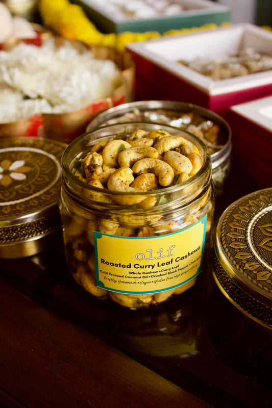 Curry Leaf Black Pepper Cashews
