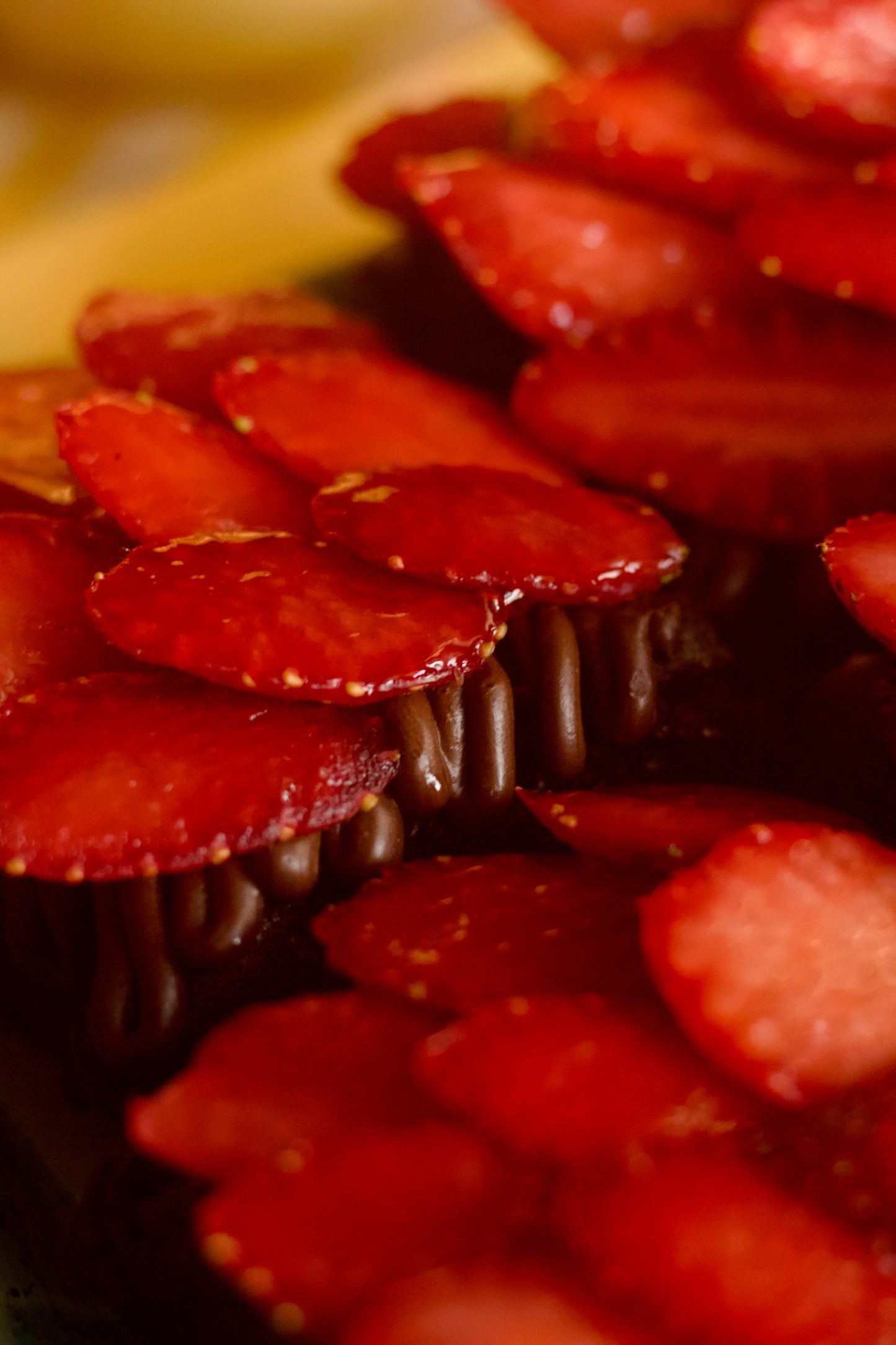 Fudgey Strawberry Brownies Box of 4 (Vegan, Gluten Free, Refined sugar free)