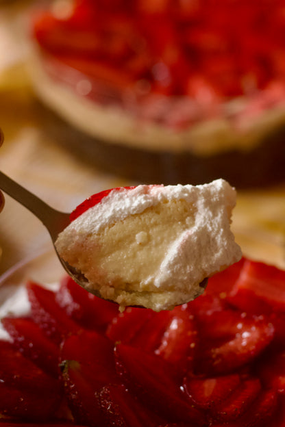 Strawberry Cream Tres Leches (Egg)