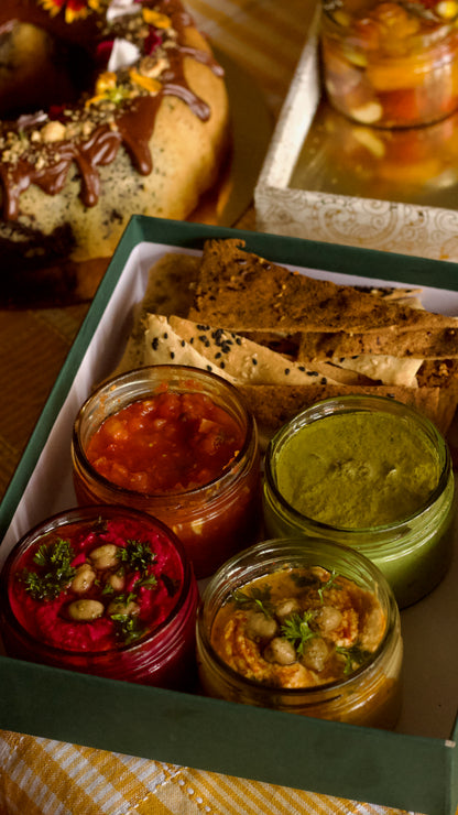 Vegan Dip & Lavash Box (Serves 3-4)