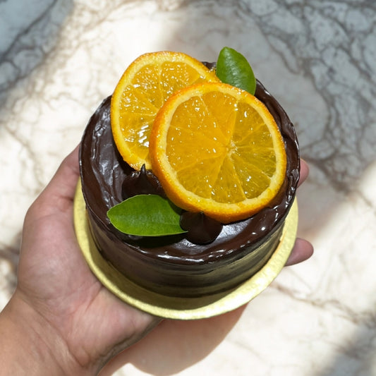 Orange Dark Chocolate Ganache Bento