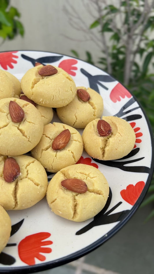 Desi Ghee Badaam Nankhatai (500g)